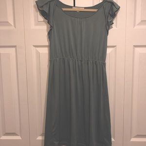Teal Ann Taylor Loft Dress